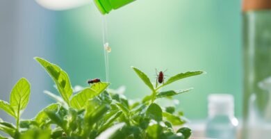 cómo usar vinagre blanco para combatir plagas en plantas de interior